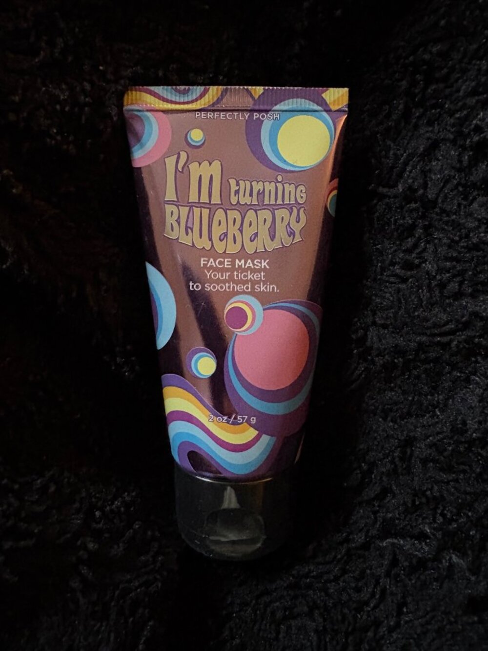 Perfectly Posh Im Turning Blueberry Face Mask 2 Oz Soothing Hydrating formula